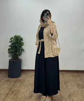 تونیک مانتویی لینن گلسا 1