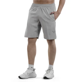 شلوارک ورزشی مردانه آندر آرمور مدل Heat Gear-K507 طوسی روشن