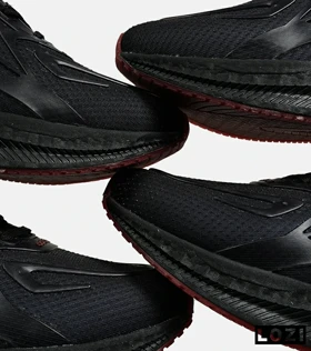 کفش کتانی مردانه و زنانه مشکی قرمز Adidas SUPERNOVA 3