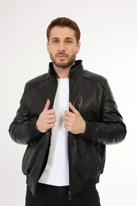 کت و کاپشن مردانه new-venture-gian-ferre-solid-leather new-venture-gian-ferre-solid-leather