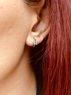 گوشواره پروانه حلقه ژوپینگ M60