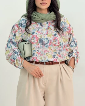 شومیز ایتالیایی بالین(118)کد:5679