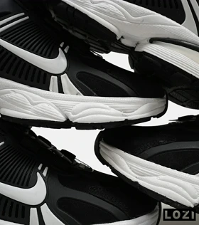 کفش کتانی بچه گانه مشکی سفید Nike VaporMax