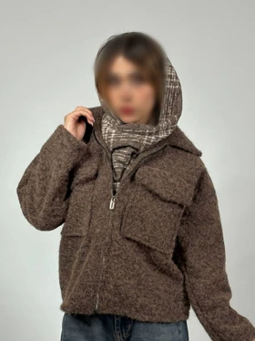 شکت زیپی مدل نوژین کد 40190
