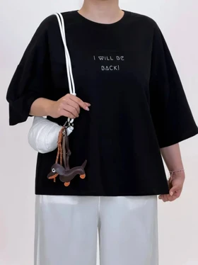 6985-تیشرت باکسی back