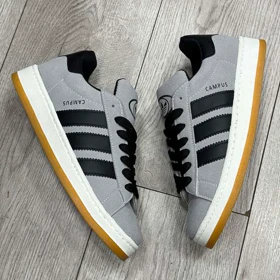 کفش و کتانی مردانه مدل ADIDAS_CAMPUS آدیداس کامپوس رنگ طوسی مشکی