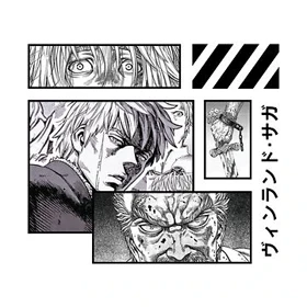 تیشرت انیمه Vinland saga حماسه وینلند Vinland Saga کد 188632