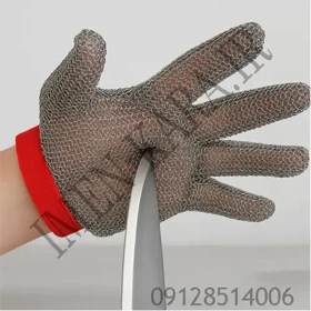 دستکش زنجیری قصابی چینی (تک دست)