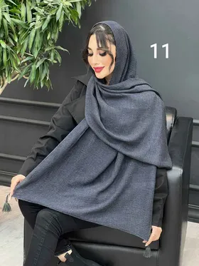 شال پلیسه ساده
