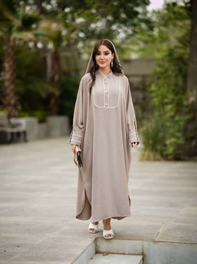 کفتان حجاب تابستانه مدل سلین کد 1577