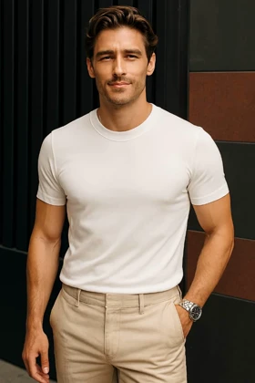 فیت شرت پارچه کبریتی فول کش