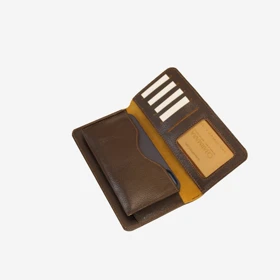 کیف پول کتی چرم مردانه مدل kj014