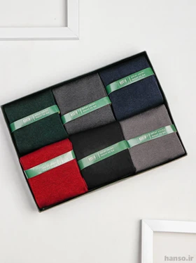 پک جوراب ساق‌دار نورث North کد 8306 - جعبه 6 جفتی