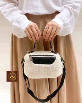 کیف دستی و دوشی زنانه زارا ترکیبی کنفی کد:1830
