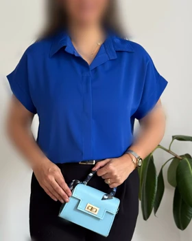 شومیز آستین کوتاه الیزه 1