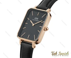 ساعت دنیل ولینگتون زنانه مستطیلی بند چرم DW-3870-L