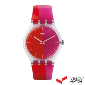 ساعت مچی زنانه سواچ SWATCH مدل SUOK117