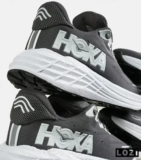 کفش کتانی طوسی فیلی سفید HOKA مدل 7337