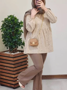 شومیز گل بهاری