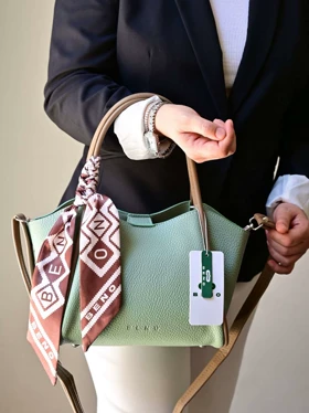 کیف دستی/دوشی زنانه بنو مدل شبنم کد BENO 5049 (سبز)