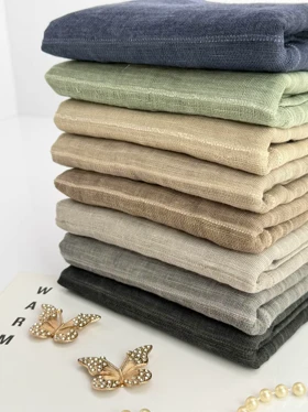 شال لینن تک‌رنگ 20684