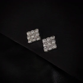 گوشواره جواهری نگینی B36
