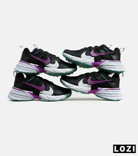 کفش کتانی مشکی بنفش مردانه و زنانه NIKE vaporfly 3