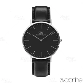 ساعت دنیل ولینگتون مردانه بند چرمی تمام مشکی 103537