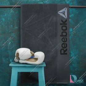 حوله ورزشی Reebok رنگ طوسی تیره