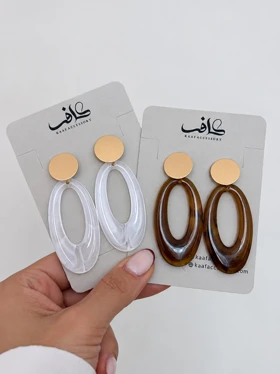 گوشواره های بیضی
