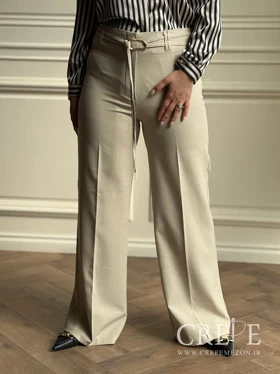 شلوار واید فلورانس سگک دار قد 110