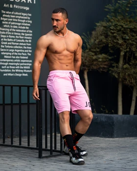 شلوارک بگ ورزشی JORDAN صورتی
