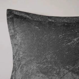 روتختی مینیمال مخمل طرح لوزی طوسی تیره کد 101300