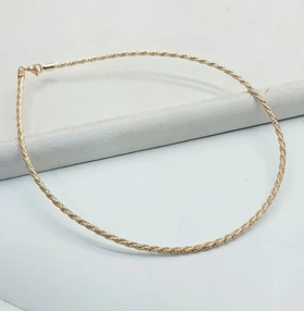 طوق زنانه ژوپینگ طرح طلا