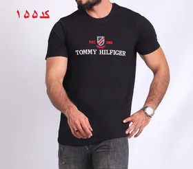 تیشرت یقه گرد تامی مشکی