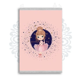 *جدید* فرشینه از جنس پارچه شانل مخمل ترک طرح فانتزی برند دفه کد 340