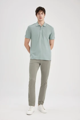 تیشرت یقه پولو مردانه اورجینال دیفکتو defacto