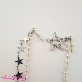 گوشواره زنانه فانتزی h.z.x طرح ستاره