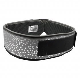 کمربند بدنسازی زنانه دبل ای مدل Heart-404H1176 چسبی طوسی روشن