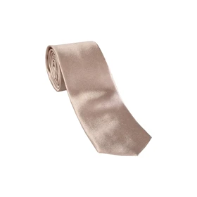 کراوات ساتن بژ 98137