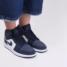 کتانی مستر مدل NIKE air jordan سفید سرمه ای کد 0001