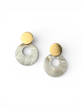 گوشواره های صدفی زمستانی 2