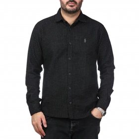 پیراهن آستین بلند پشمی مردانه مدل 6103898