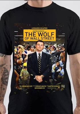تیشرت گرگ وال‌استریت | The Wolf Of Wall Street کد 235497