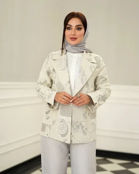 کت شلوار ژاکارد کد 4003