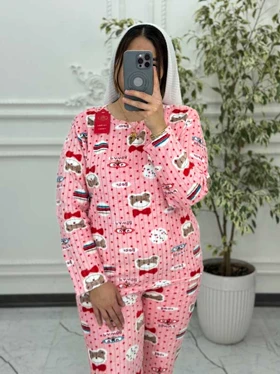 ست بلوز شلوار تدی 2032