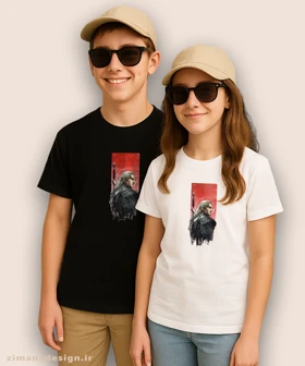 تیشرت بچگانه طرح ویچر شخصیت گرالت کد 923