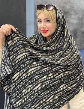 شال طرحدار پانیذ کد : 1002