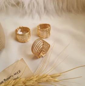 انگشتر ژوپینگ 9 لاین تراش A5