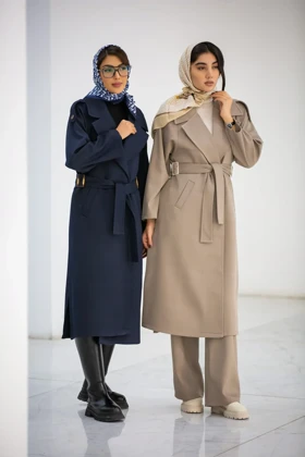 بارانی کجراه بغل چاک بلند